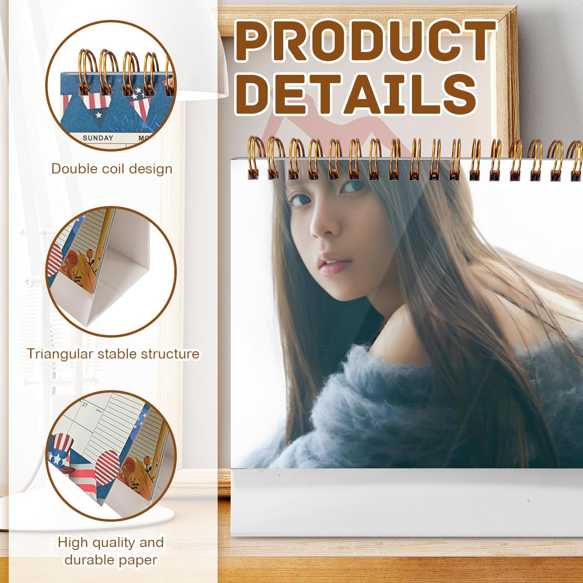 Amazon | 齋藤飛鳥 カレンダー 卓上カレンダー 2025年 便利 自宅